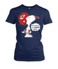 Image of Chiefs - Cute Snoopy T-shirt