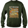 Image of ZOOKEEPER Halloween Shirts My Broom broke T Shirts