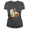 Image of Happy halloween corgi women's t-shirt
