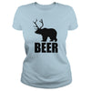 Image of Beer - Bear and Deer Joke Women's T-Shirts