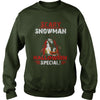Image of SCARY SNOWMAN HALLOWEEN SPECIAL T SHIRT