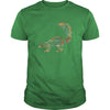 Image of SKUNK Halloween T-shirt Skeleton Skull Vintage Retro