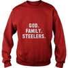 Image of God Family Steelers T Shirt For Mens, Womens-