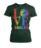 Image of Philadelphia Eagles Love Collection T-shirt 2018