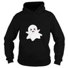 Image of cute happy ghost smiling happily