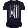 Image of Duck Hunting Nation Flag T-Shirt