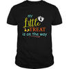 Image of My Little Treat is on Way Halloween Pregnancy Annoucement