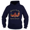 Image of Patriotic Stand For The Flag Kneel For The Cross T Shirt