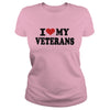Image of I Love My Veterans - TeeForVeterans