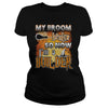Image of BUILDER Halloween Shirts My Broom broke T Shirts