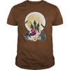 Image of WITCH DANCE UNDER THE MOON T SHIRT HALLOWEEN SHIRT