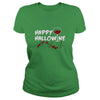 Image of WINE AND BLOOD TEE SCREAMS HALLOWEEN and WINE