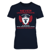 Image of Never Underestimate A Woman - Howard Bison