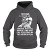 Image of VETERAN - AMERICAN FLAG T SHIRT