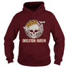 Image of Skeleton Queen T-Shirt Halloween Party