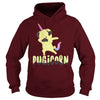 Image of Pugicorn T-Shirt, Pug Lovers Tee Funny Birthday Gift