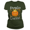 Image of Pumpkin Queen Cute Pumpkin Spice Season Halloween T-shirt
