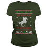 Image of HORSE CHRISTMAS SWEATER PATTERN Papa Mama Men Women Dogs Lovers Sunfrog Hoodie
