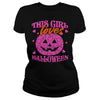 Image of THIS GIRL LOVES HALLOWEEN T SHIRT (PINK)