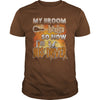 Image of BUS DRIVER Halloween Shirts My Broom broke T Shirts