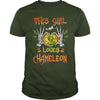 Image of This Girl Loves Chameleon Halloween