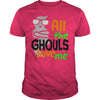 Image of Halloween ghost shirt kids boys all the ghouls love me son shirt