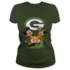 Image of Packers Mickey Haloween Tshirt, Packers Mickey Haloween Hoodies
