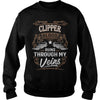 Image of CLIPPERGuysTee CLIPPER I was born with my heart on sleeve, a fire in soul and a mounth cant control. 100% Designed, Shipped, and Printed in the U.S.A.