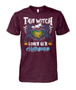 Image of Los Angeles Chargers - This witch love her chargers T-shirt