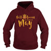 Image of Halloqueens are born in may funny halloween tshirt