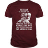 Image of VETERAN - AMERICAN FLAG T SHIRT