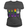 Image of Liberty Guns Beer Trump Support T-shirts Funny Parody LGBT Republican T-Shirt