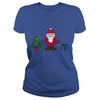 Image of Simple Santa Claus Christmas Scene