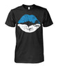 Image of Detroit Lions - Two Coloured Lipstick T-shirt