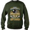 Image of NFL-STEELERS 125 FAN BORN IN SEPTEMBER 1