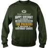 Image of happy birthay with packers
