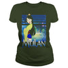 Image of Disney Mulan Green Dress Sparkles Graphic T-Shirt
