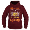 Image of This Girl Loves Basenji Halloween