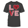 Image of Stacked Love - Saginaw Valley State Cardinals