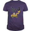Image of 3rd Birthday Bulldozer Construction Party 3 Year Old Boy Toddler Kids TShirt