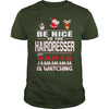 Image of Be Nice To The Hairdresser Santa Is Watching Christmas