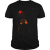 Image of JOLLY ROGER DABBING SKULL SKELETON PIRATE HALLOWEEN T SHIRT