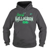 Image of CRAZY HALLOWEEN LADY T-SHIRT FUNNY HALLOWEEN GIFT
