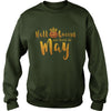Image of Halloqueens are born in may funny halloween tshirt