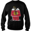 Image of CLe-Ice-hockey-Sleep-Snoopy-Chicago-Blackhawks