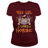 Image of This Girl Loves Horse Halloween