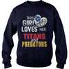Image of Girl love Titans And Predators T Shirt