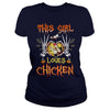 Image of This Girl Loves Chicken Halloween