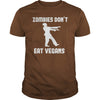 Image of Halloween - Zombies Don't Eat Vegans Funny Halloween