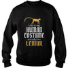 Image of Funny Cool Halloween Human Costume Lemur T-shirts